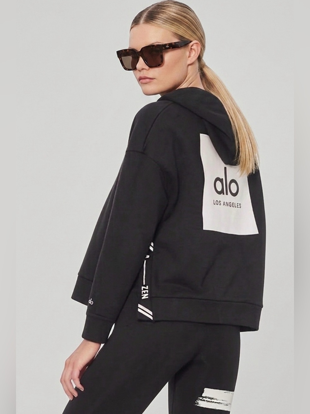 Alo Yoga Los Angeles Vaunt Zen Hoodie | XS